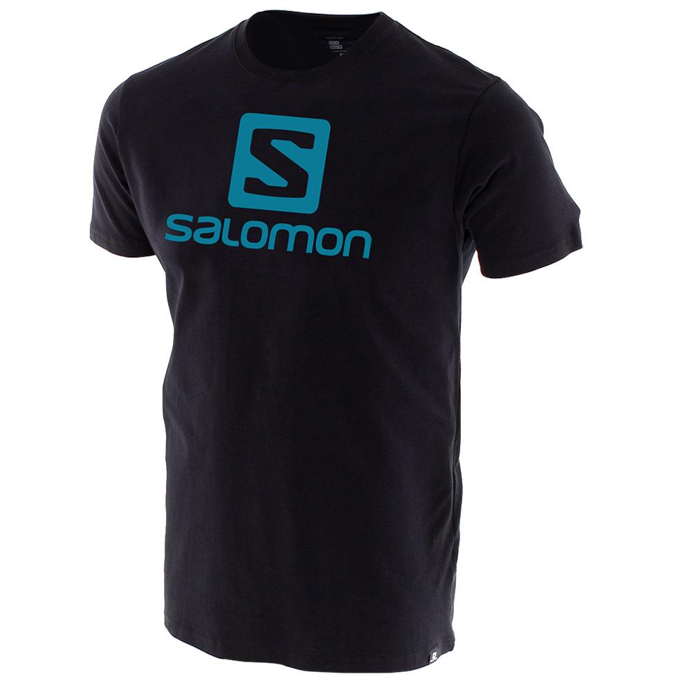 T-Shirts Salomon Enfant Noir - Salomon ACHIEVE SS B - France (9158-VSLUT)